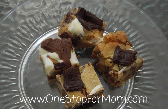 S&#8217;mores Cookie Bars