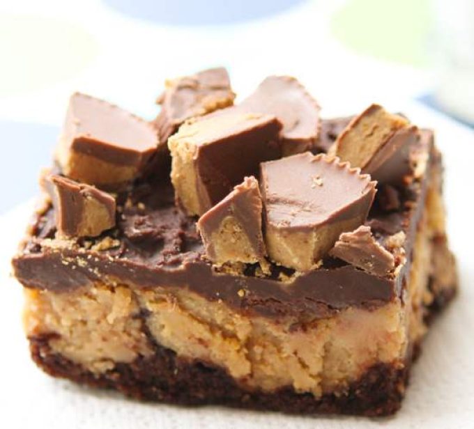 Reese&#8217;s Cheesecake Brownies